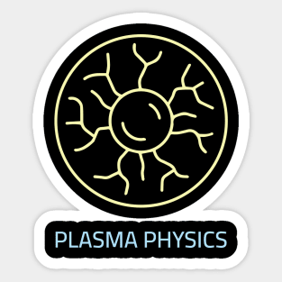 Plasma Physics Sticker